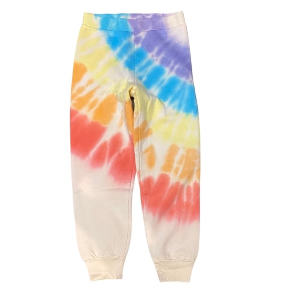 Rowdy Sprout Rainbow Tie Die Jogger Sweatpants NWT - Picture 2 of 5